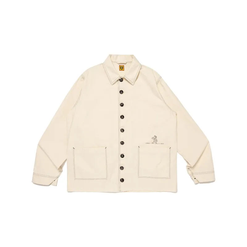 HUMAN MADE SS24 Jackets Coats Unisex White-2