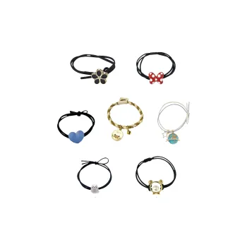 Enchanting Cat Alloy Hair Tie Women's