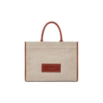 VERSACE Medium Athena Raffia Tote Bag