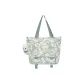 Green Shoulder Bag with Charm