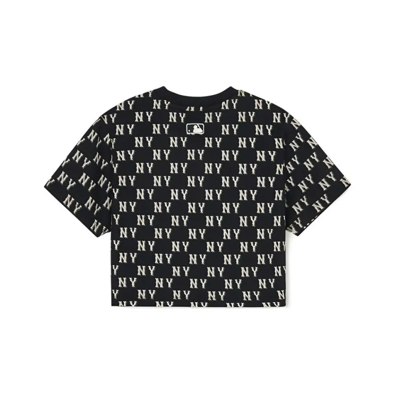 MLB New York Yankees T Shirts Women's Black-1