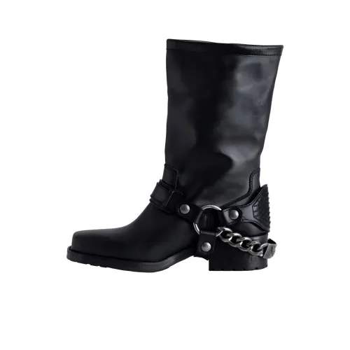 Zadig&Voltaire Igata Leather Biker Boots