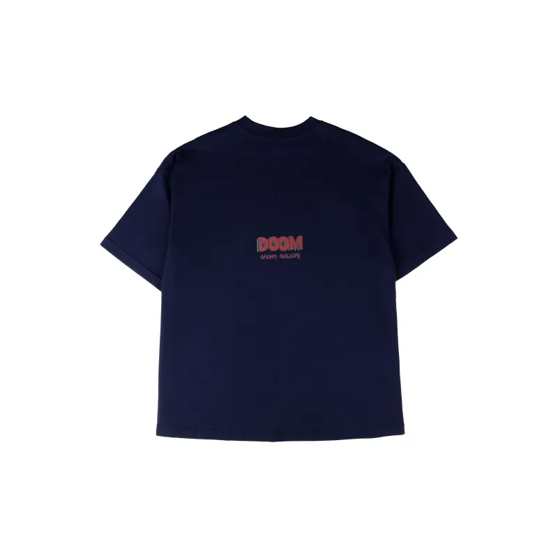 SKUNK GALLERY T Shirt Unisex Navy Blue-1
