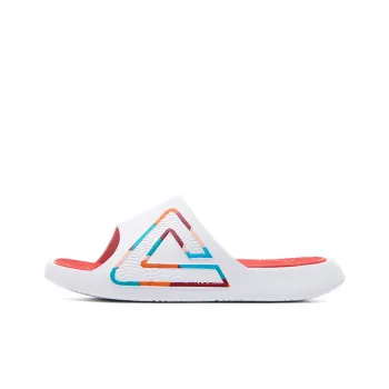 PEAK Slip Resistant Abrasion Resistant One Word Sports Slippers Unisex China Red