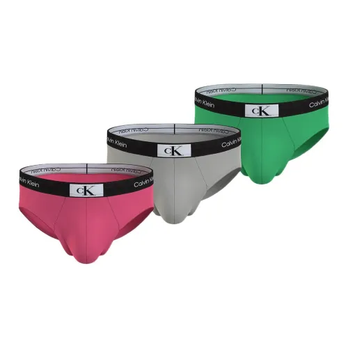 CK/Calvin Klein HIP BRIEF 3PK Underpants Europe Version Men's 3 Pack