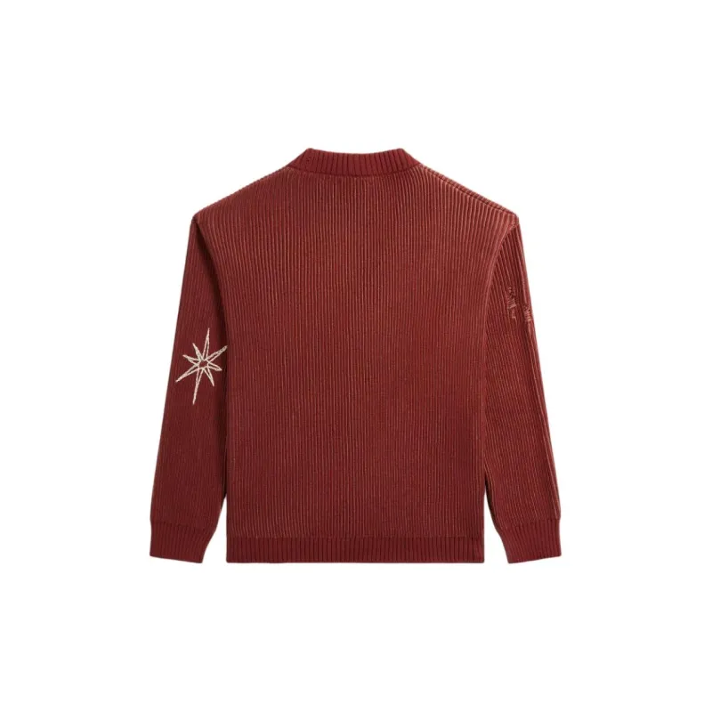 KITH Knitwear Men Burgundy-1