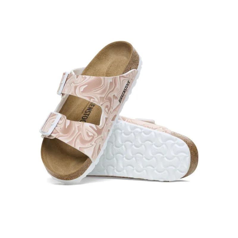Birkenstock Arizona Slide Slippers Women's Nude Regular-5