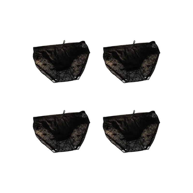 Flowers In Water Underpants Women's 4 Pack-20