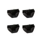 4 Pack (Black)