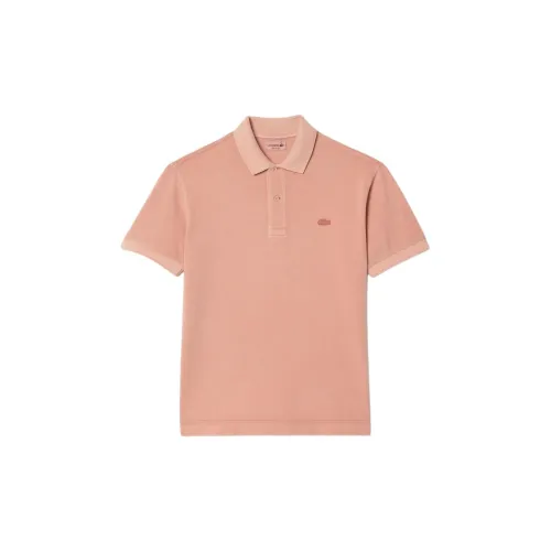 LACOSTE Polo Shirts Unisex Pink