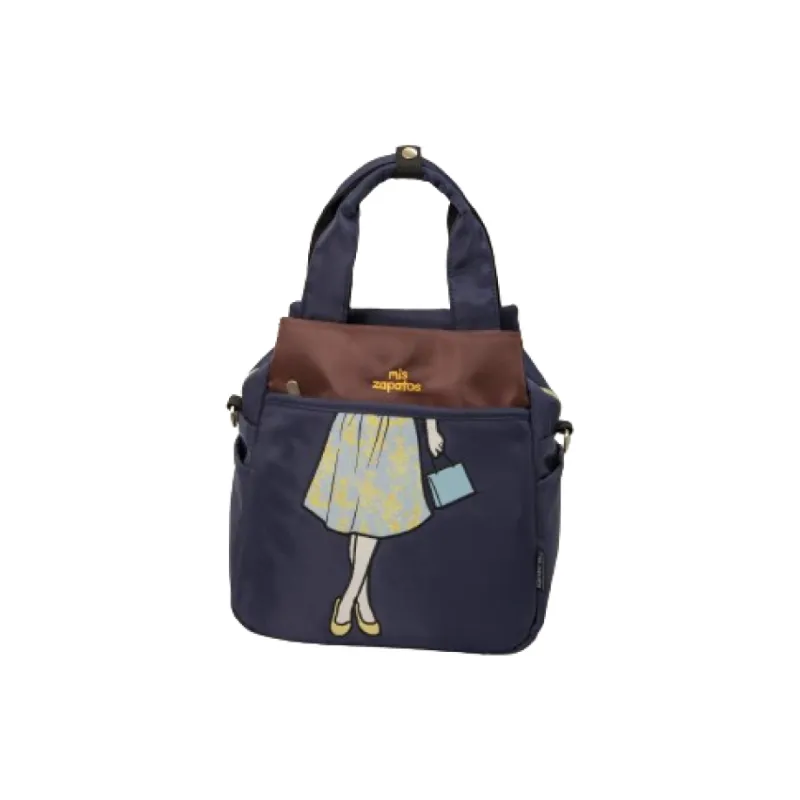 MISZAPATOS Nylon Shoulder Bags Handbags Regular Women's Black Navy Blue Burgundy Pink Gray Sky Blue-2