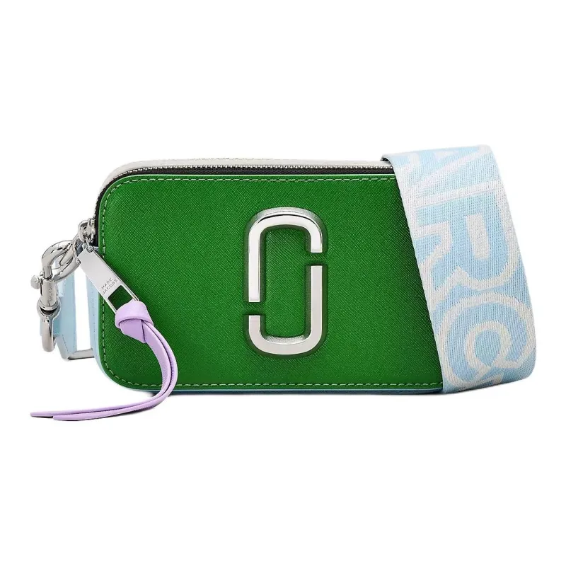 MARC JACOBS The Snapshot Logo Plaque Crossbody Bag-0