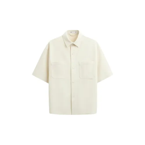 ZARA Shirts Men White