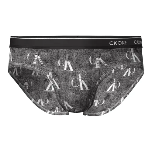 CK/Calvin Klein HIP BRIEF Underpants Europe Version Men's 1 Pack Gray