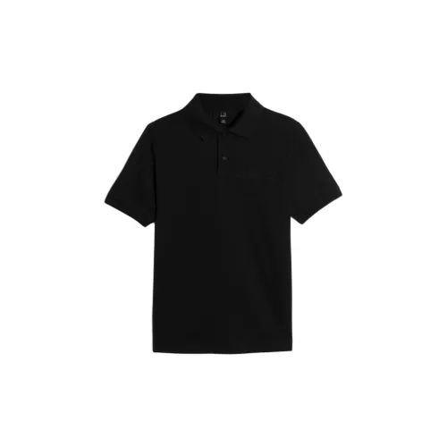 Dunhill Polo Shirts Men Black