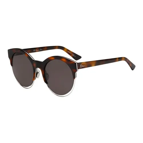 DIOR Browline Sunglasses Women's Tortoiseshell