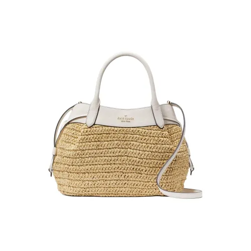 Kate Spade Straw Dumpling Bag Handbag Shoulder Bag Crossbody Bag Large Size Women's Sheepskin Multicolor