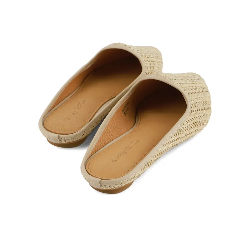 Kacey Devlin Rubber Sole Woven Slip Resistant Closed Toe Slippers Women's-16