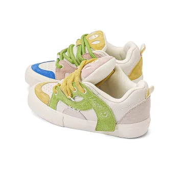MINISO Low Top Skateboard Shoes Unisex Mismatched