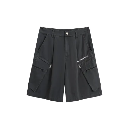 WAITINGWAVE Cargo Shorts Unisex Dark Gray