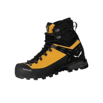 SALEWA ORTLES ASCENT MID GORE-TEX Anti-Slip And Wear-Resistant Water-Resistant High-Top Trekking Shoes Men's Yellow