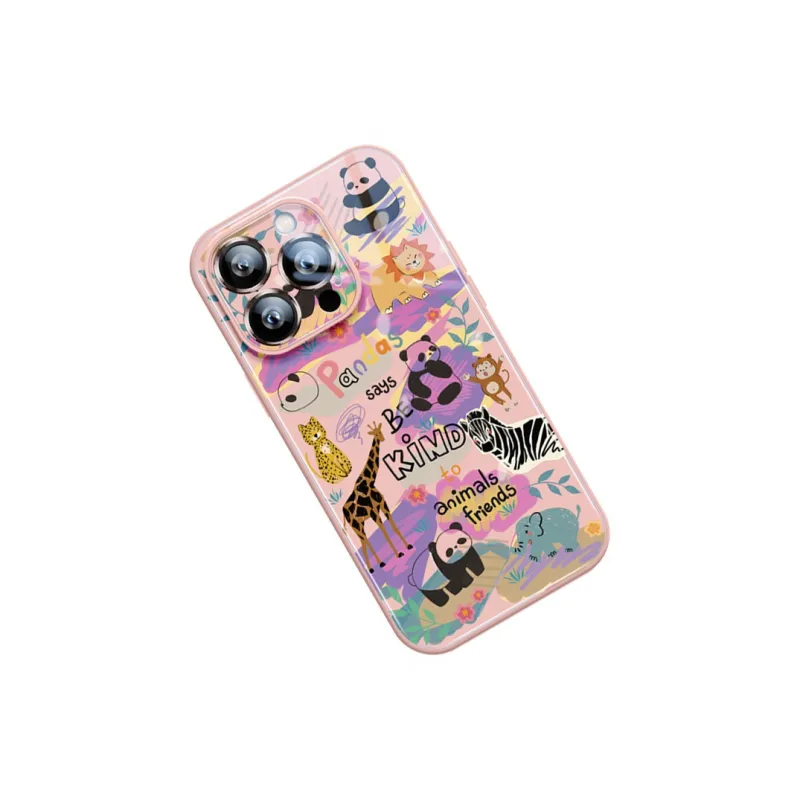 Sen Dog Glass Material Phone Cases Applicable To IPhone15Promax/Pro/Plus/14/13/12 Original Design Artistic-22