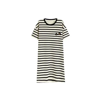 Tianmicat Nightgown Women's Gray
