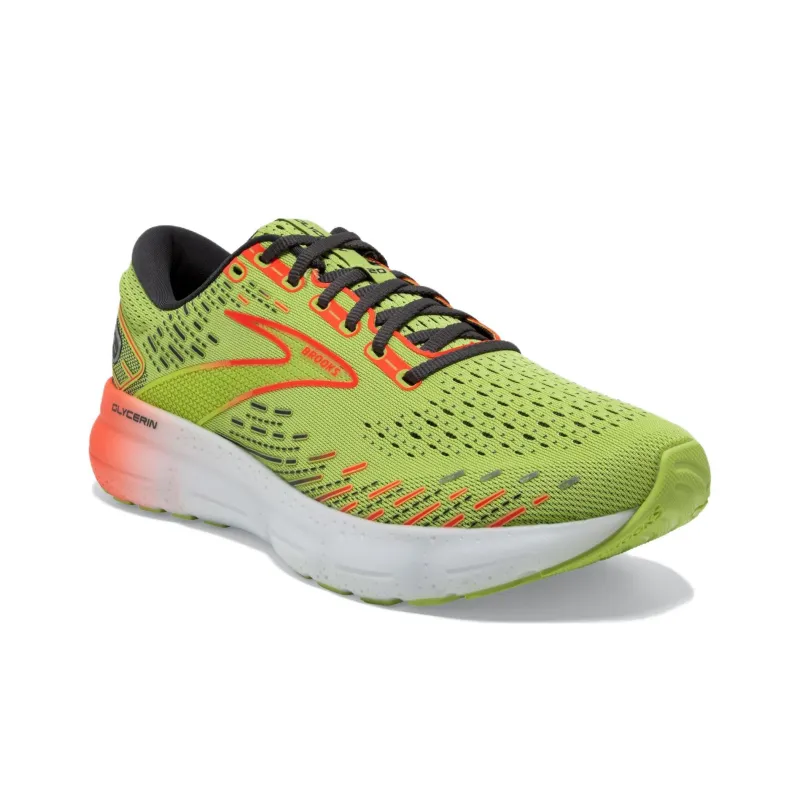 Brooks Glycerin 20 'Lime Red Ebony'-2
