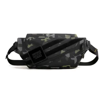 Alcohol Dragon Nylon Fabric Sling Bag Regular Unisex Black/Army Green/Camouflage/Gray/Dark Blue
