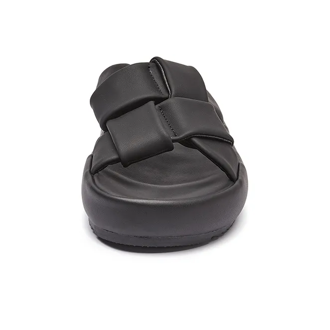 WARRIOR Slide Slippers Women's Black/Khaki/Beige-2