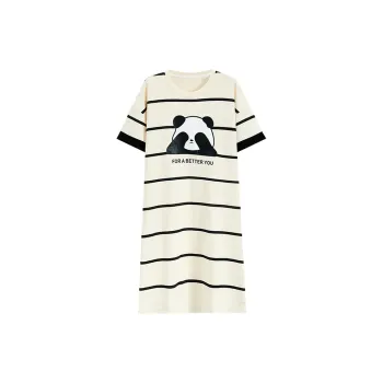 Tianmicat Nightgown Women's Cream Apricot
