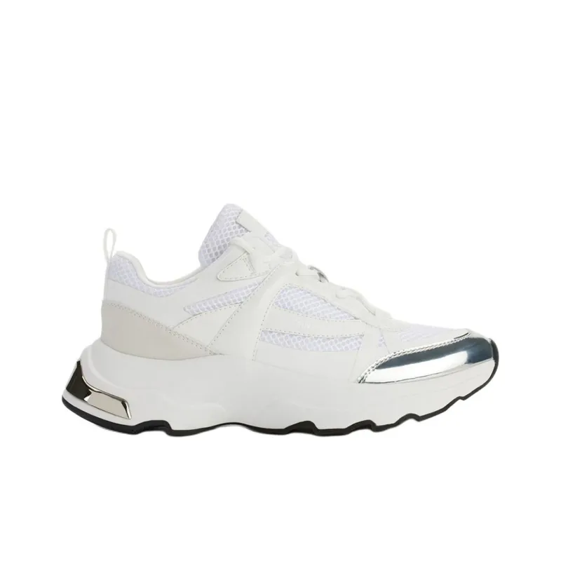 DKNY JUNA Low-Top Casual Shoes Women's White-1