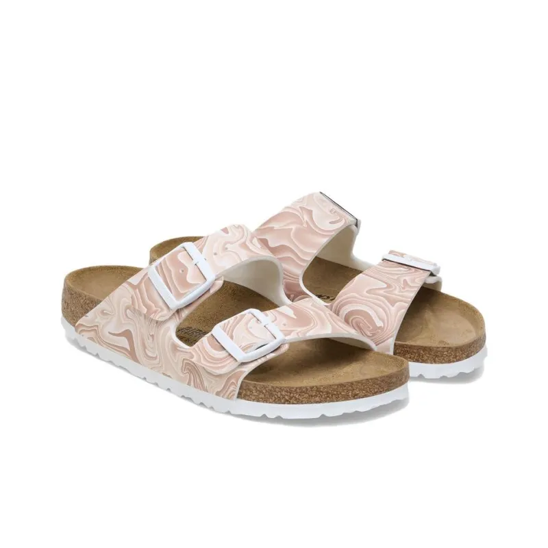 Birkenstock Arizona Slide Slippers Women's Nude Regular-3