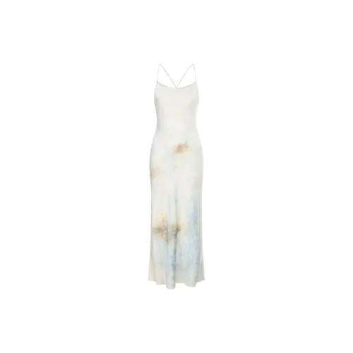 ELYWOOD Slip Dresses Women's Plant Dye