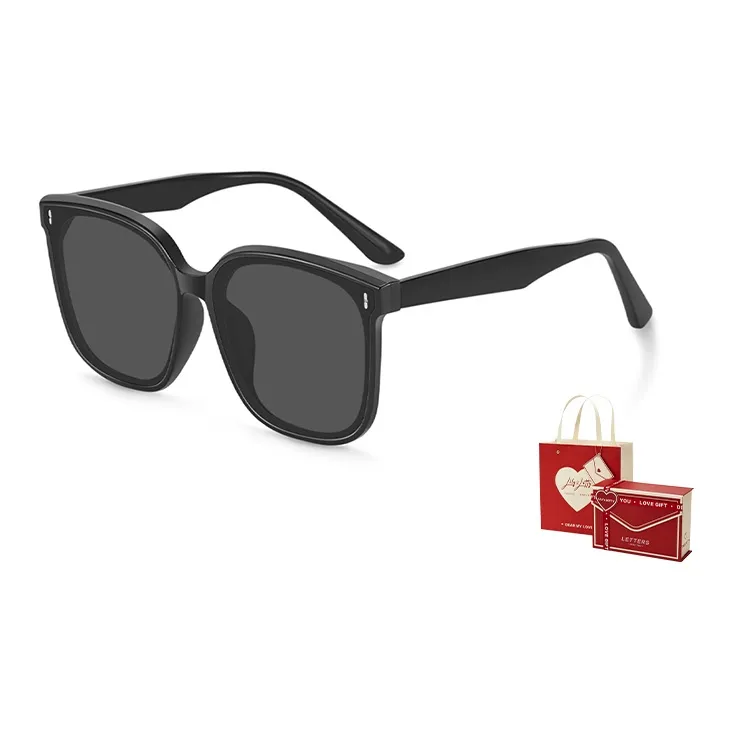 LILY&LOTTY Plate Frame Square Sunglasses Unisex-4