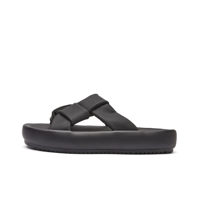WARRIOR Slide Slippers Women's Black/Khaki/Beige-0