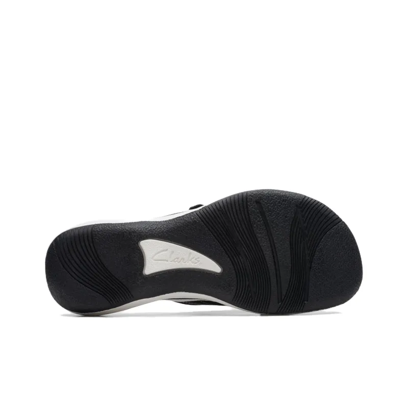 Clarks Flip Flops Women's Black-5