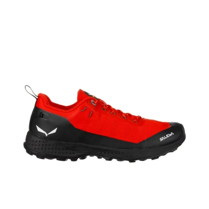 SALEWA PEDROC Wear-Resistant Support Low-Top Trekking Shoes Women's Red Black-1