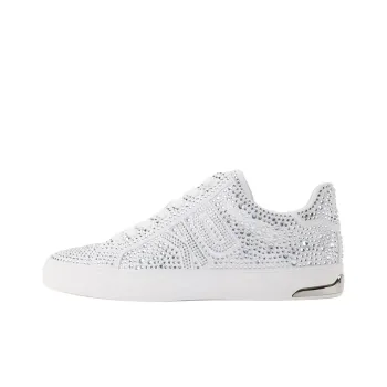 DKNY Low-Top Skateboard Shoes Women's White