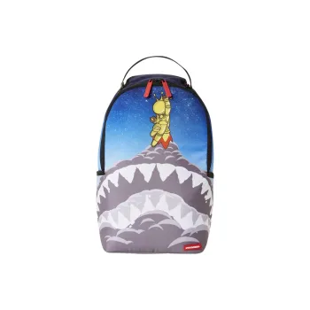 SPRAYGROUND Fabric Backpack Mini Unisex Gray Blue