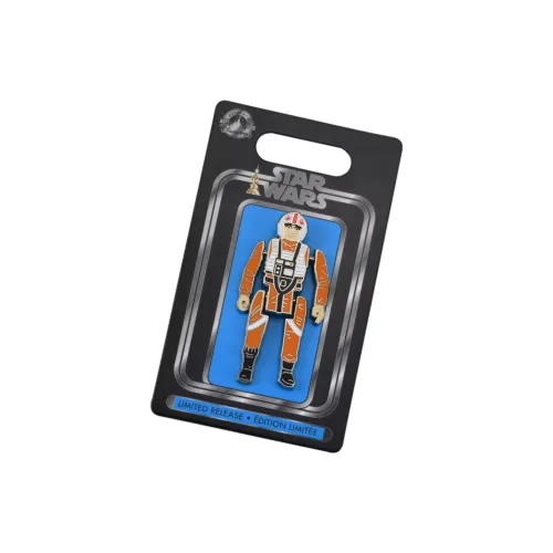 Disney Star Wars Characters X Wing Pilot Luke Skywalker, Doll Badges