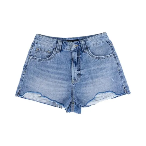 A21 Denim Shorts Women's Light Blue