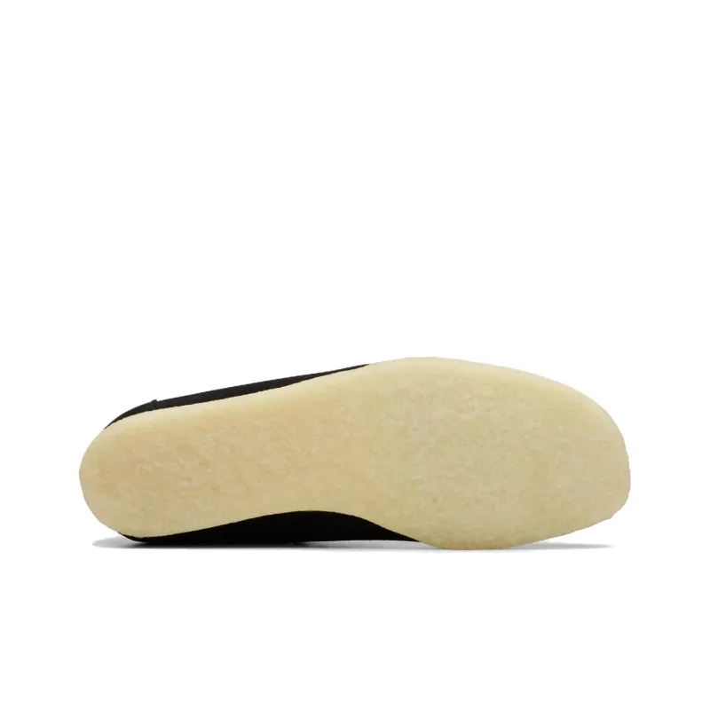 Clarks Originals Weaver Tie Black Suede Women's-5