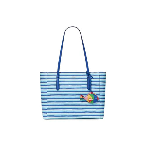 Kate Spade PVC One Shoulder Handbags Medium Size Women's Blue