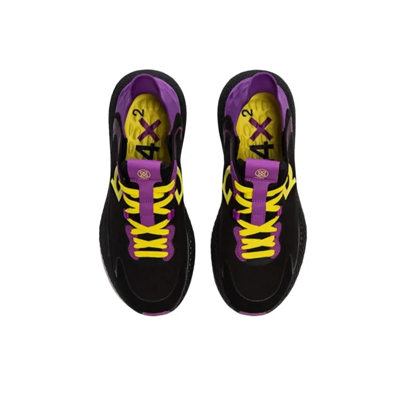 GFORE MG4X2 Collection Low Top Casual Shoes Men's Black Purple-1