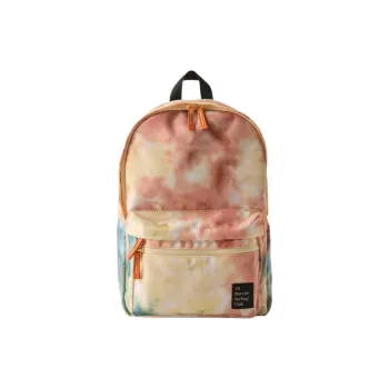 ZARA Polyester Backpack Men's Orange