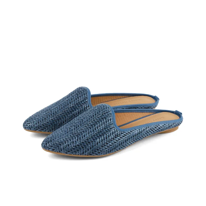 Kacey Devlin Rubber Sole Woven Slip Resistant Closed Toe Slippers Women's-7