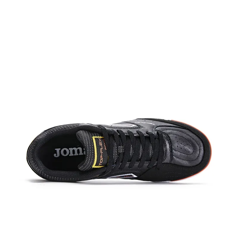Joma Indoor Anti Slip Wear Resistant Soccer Shoes Men's Black-3