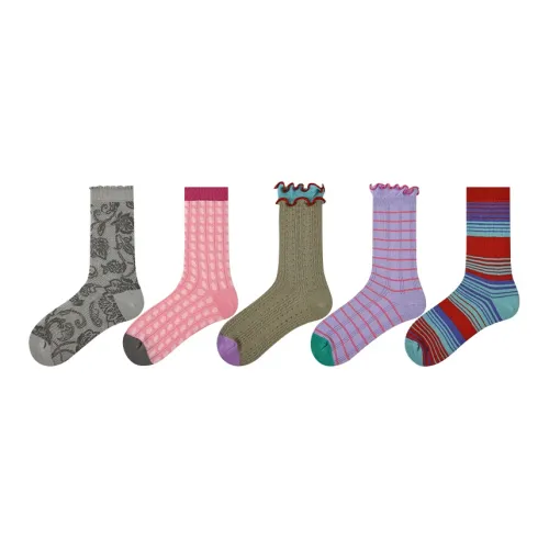 FENTENGCARE Women's Mid-Calf Socks