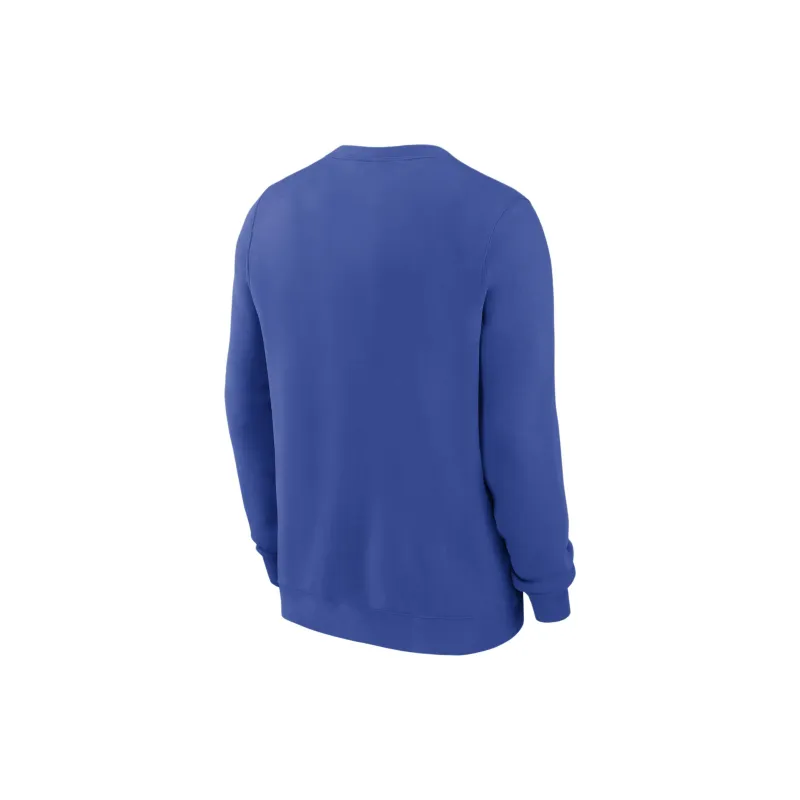 Nike Duke Blue Devils Primetime Evergreen Logo Men's Nike College Pullover Crew-1